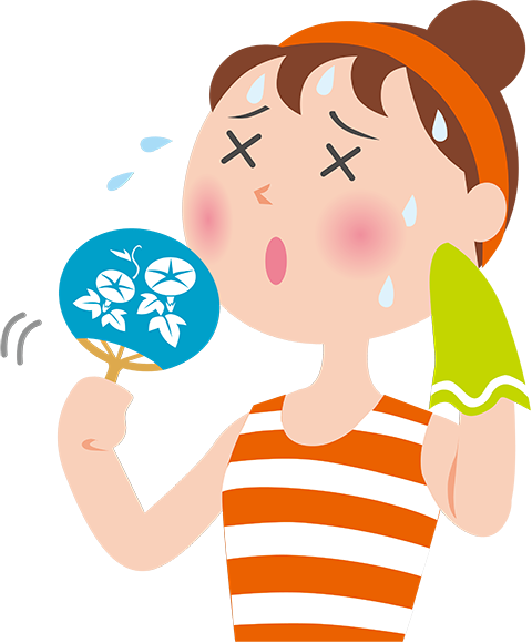 お風呂上がりの汗が止まらない